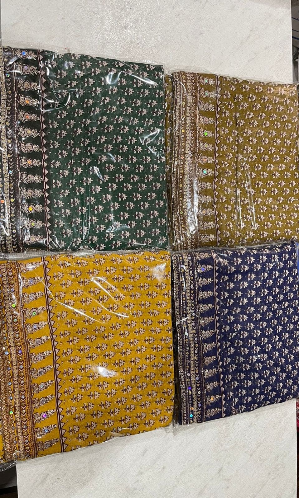 More colourways of the saree