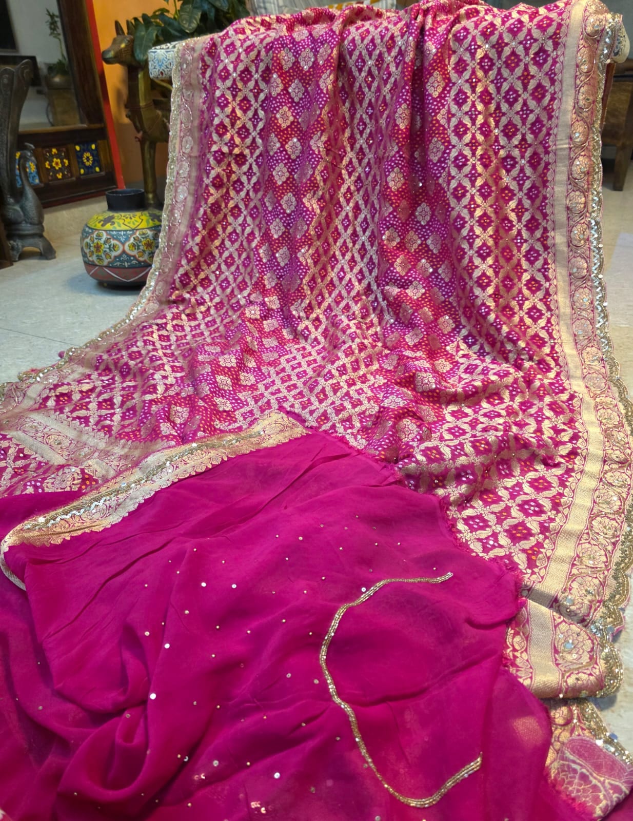 Bandhej Sarees